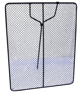 Prohazovačka s podpěrou 1300x1000 mm, oko 10 mm