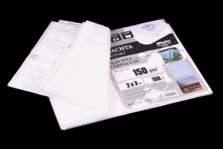 Plachta zakrývací průhledná 2 x 3 m, 150 g/m2