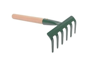 Hrabičky 6 hroté, s násadou 250 mm