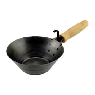 Naběračka zednická s rukojetí kovová 210 mm