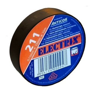 Páska izolační PVC 15 mm x 10 m Hnědá