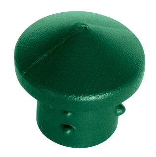 Krytka sloupku PVC zelená 6/4"