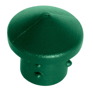 Krytka sloupku PVC zelená 5/4"
