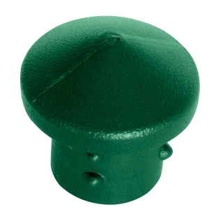 Krytka sloupku PVC zelená 2"