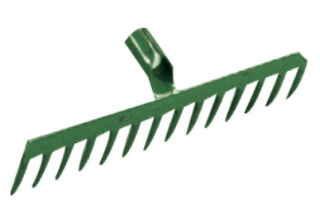 Hrábě 14 zubů, bez násady