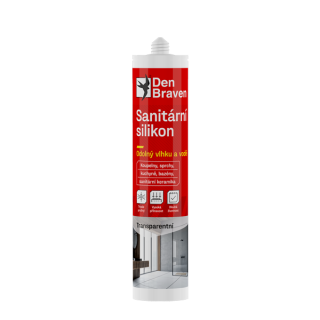 Silikon sanitární transparentní