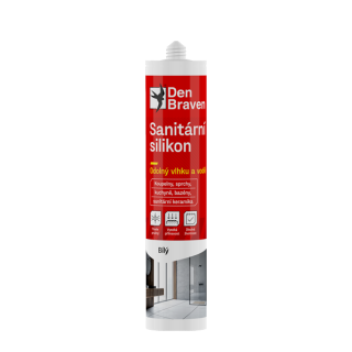 Silikon sanitární bílý