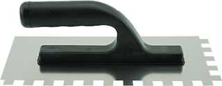 Hladítko 526/2/4 nerez se zuby 270 x 130 mm