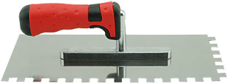 Hladítko 536/2/8 nerez se zuby 270 x 130 mm