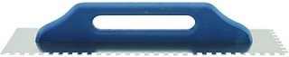 Hladítko 700/2/6 nerez se zuby 480 x 130 mm