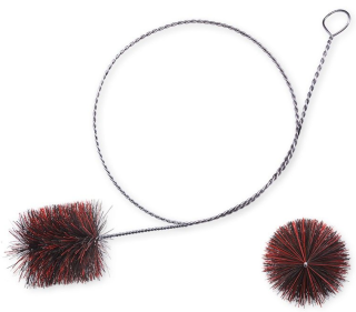 Kartáč na roury MIX pr. 160 mm, 2 m