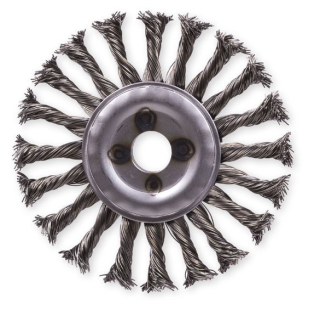 Kartáč na vrtačku radiální copánkový pr. 150/0,6 mm