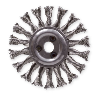 Kartáč na vrtačku radiální copánkový pr. 120/0,4 mm