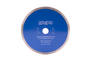 Kotouč diamantový plný 180 mm