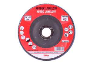 Kotouč lamelový 150 mm, zrn. 80