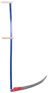 Kosa Sobol kovaná 70 cm + kovové kosiště