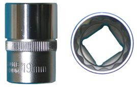 Gola hlavice 1/2" 12hranná 15 mm