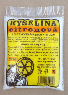 Kyselina citronová 100 g