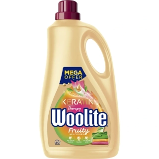 Woolite prací gel Color Fruity Keratin 60PD - 3,6 l