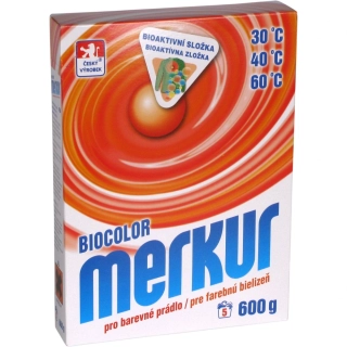 Merkur prací prášek Biocolor 600 g