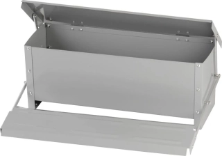 Krmítko pro slepice automat nášlapné pozinkované 10 kg
