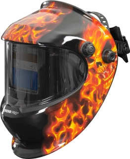 Kukla svářečská samostmívací Galaxy Fire Skull