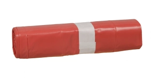 Pytel rol. 120 l 700 x 1100 x 0,08/15 ks červený