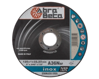 Kotouč řezný INOX 125 x 1 x 22