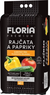 FLORIA Substrát pro rajčata a papriky 40 l