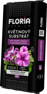 FLORIA Substrát květinový 40 l