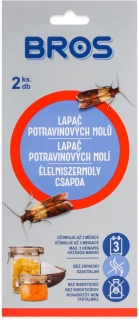BROS lapač na potravinové moly 2 ks
