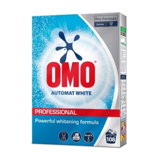 OMO prací prášek Automat White 108PD - 5,4 kg