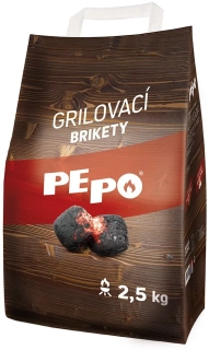 PE-PO grilovací brikety 2,5 kg